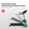Foldable Treadmill 2.5HP Electric Folding Treadmill Running Walking Machine for Home Gym, Max 265 LBS Weight Capacity