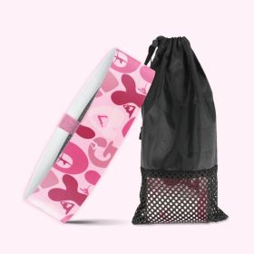 Hip Lifting And Squatting Yoga Resistance Belt Tension Belt Supplies (Color: pink)