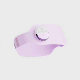 Electric Heating Waist Support Warm Hot Compress (Color: pink)