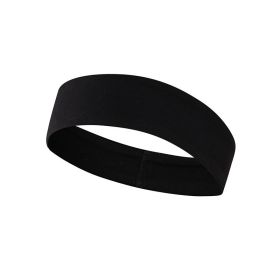 Yoga Sports Hair Bands For Women Absorb Sweat (Color: Black)
