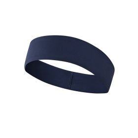 Yoga Sports Hair Bands For Women Absorb Sweat (Color: Midnight blue)