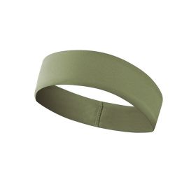 Yoga Sports Hair Bands For Women Absorb Sweat (Color: Rosemary green)