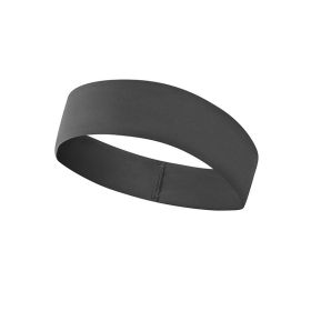 Yoga Sports Hair Bands For Women Absorb Sweat (Color: Graphite grey)