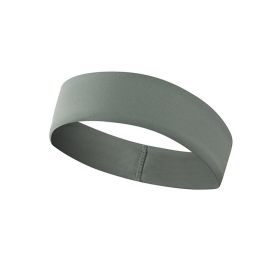 Yoga Sports Hair Bands For Women Absorb Sweat (Color: Green grey)