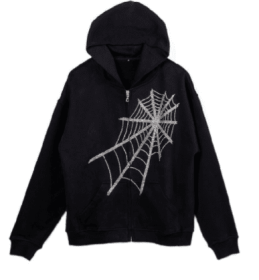 Autumn Women Tracksuit Korean Fashion Y2k Thin Zipper Long Sleeve Casual Coat Female Sweatshirt With Hood Oversized Clothes (Color: 622-black, size: XL)
