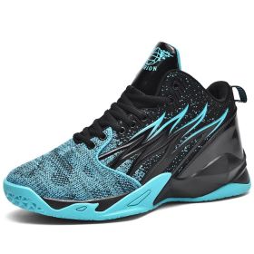 Basketball Shoes Breathable Cushioning Anti-Slip Wear-Resistant Sneakers Gym Training Sports Basketball Sneakers Women (Color: green, size: 39)