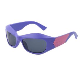 Punk K Sunglasses Men's Amazon Explosive Cycling Sports Sunglasses Women's Glasses Wholesale (Color: C6 powder all gray)