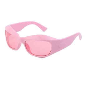 Punk K Sunglasses Men's Amazon Explosive Cycling Sports Sunglasses Women's Glasses Wholesale (Color: C13 solid color powder full powder)