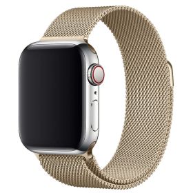 Milano Loop Apple Watch Band - Champagne (Color: Champagne, size: 42/44)